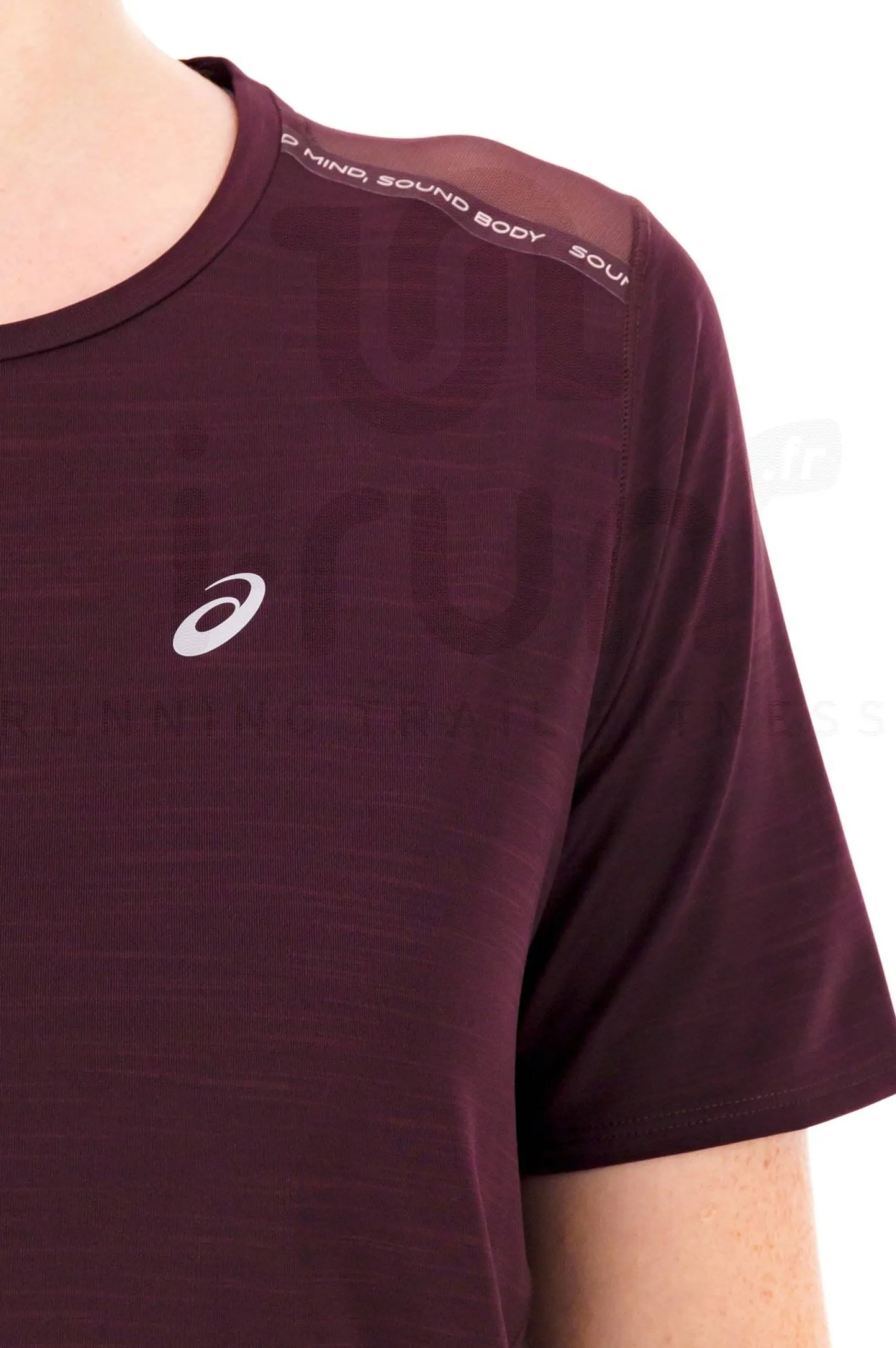 Femme Asics Manches Courtes^Road femme