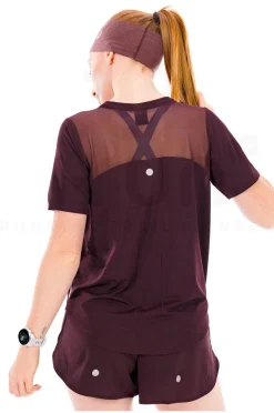 Femme Asics Manches Courtes^Road femme