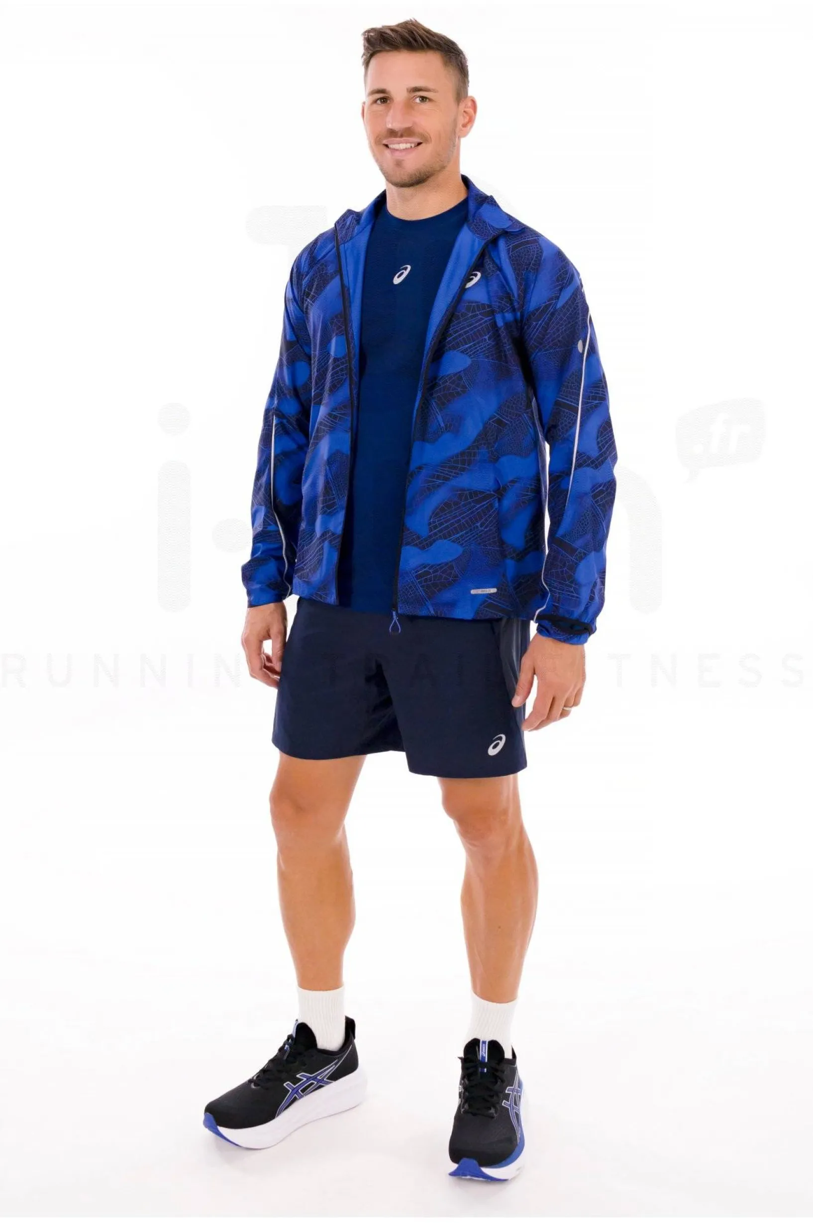 Homme Asics Vestes & Coupe Vent^Road Lite-Show