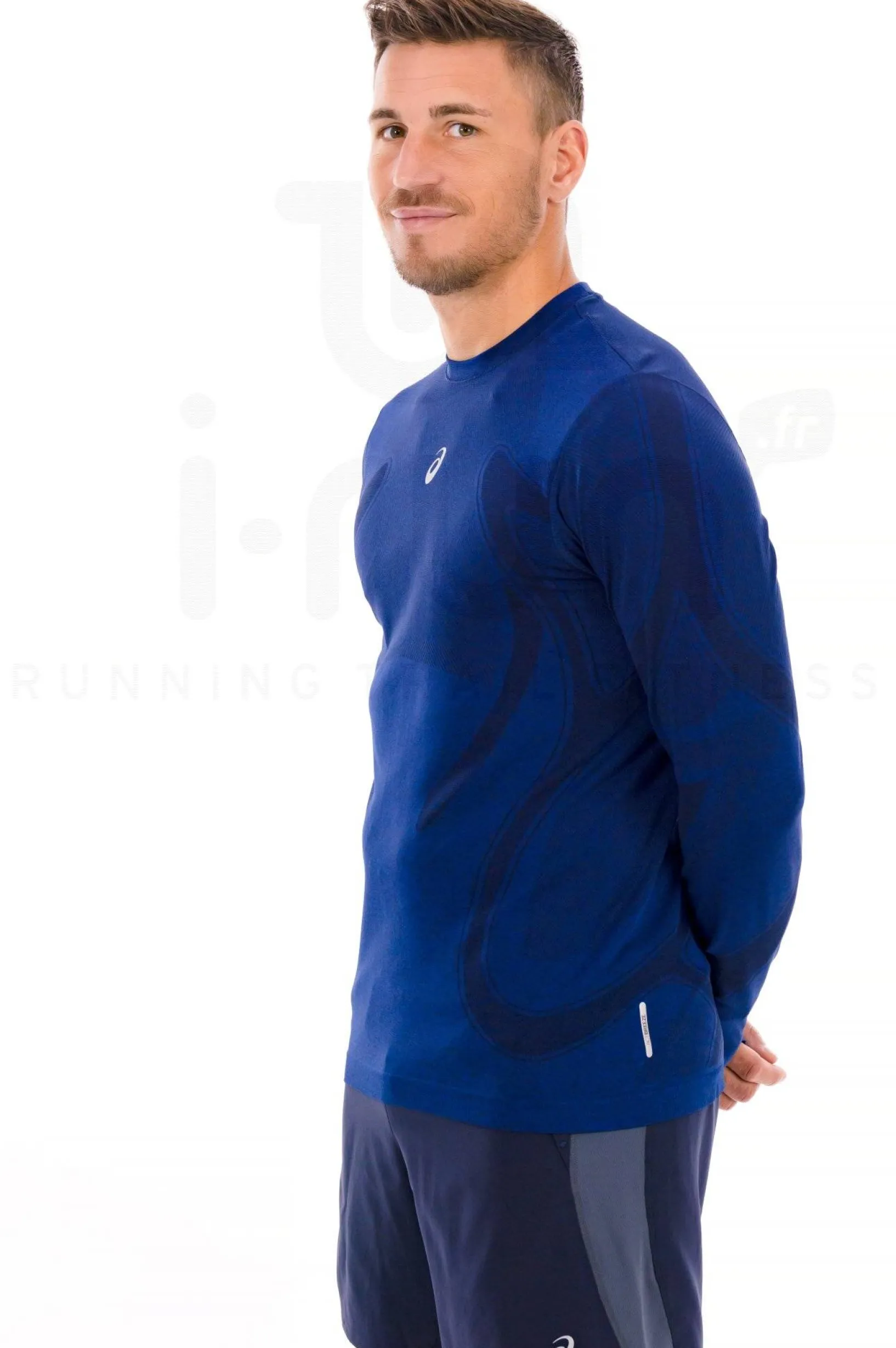 Homme Asics Manches Longues^Road Seamless