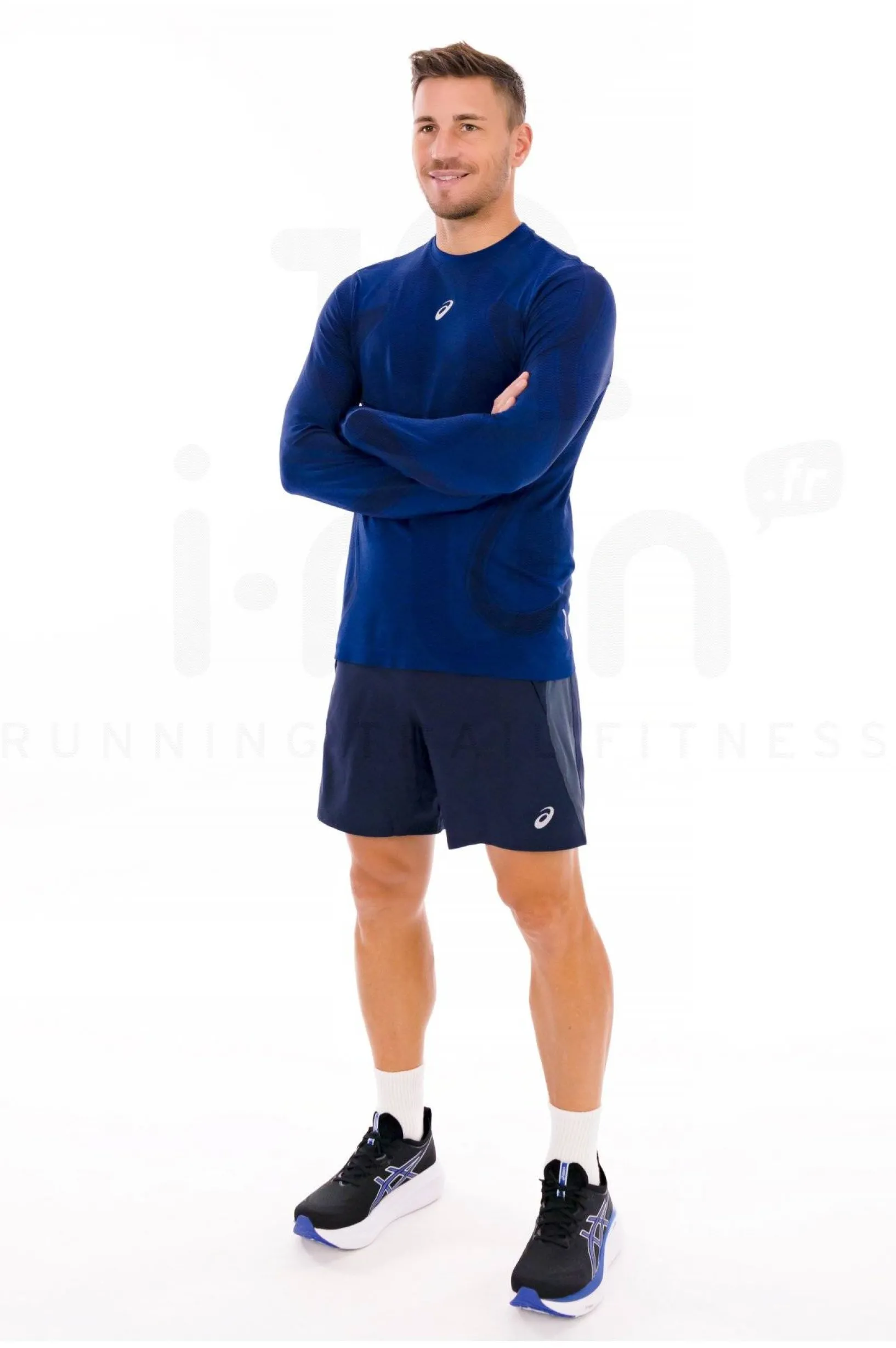 Homme Asics Manches Longues^Road Seamless