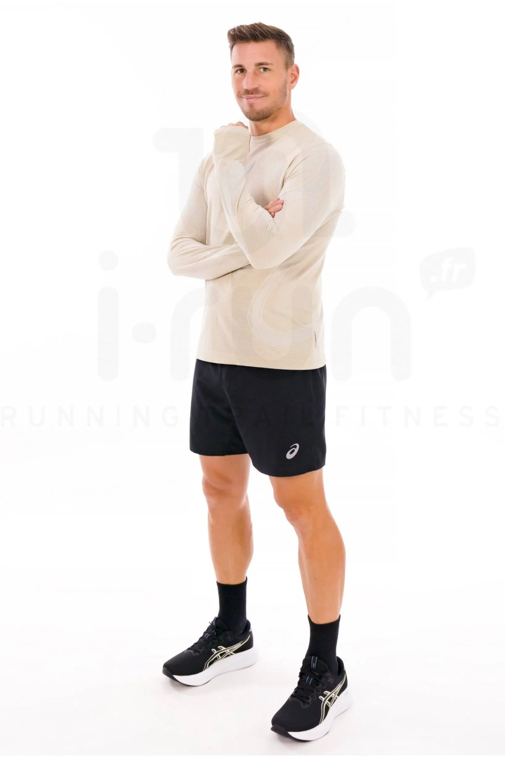 Homme Asics Manches Longues^Road Seamless