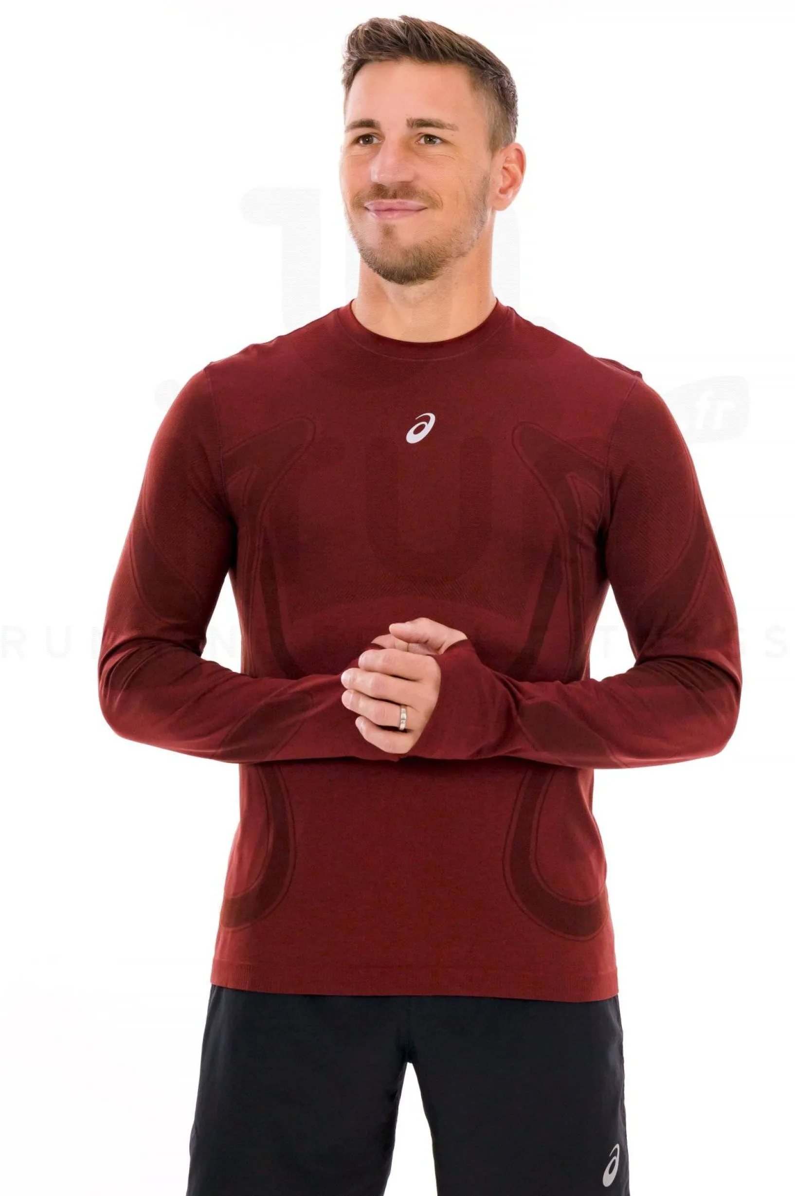 Homme Asics Manches Longues^Road Seamless