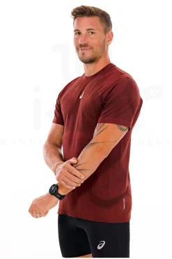 Homme Asics Manches Courtes^Road Seamless