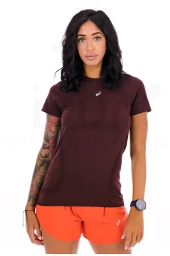 Femme Asics Manches Courtes^Road Seamless femme