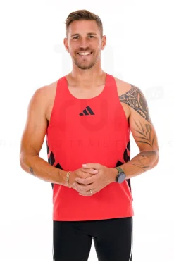 Homme adidas Débardeurs^Road To Records Adizero