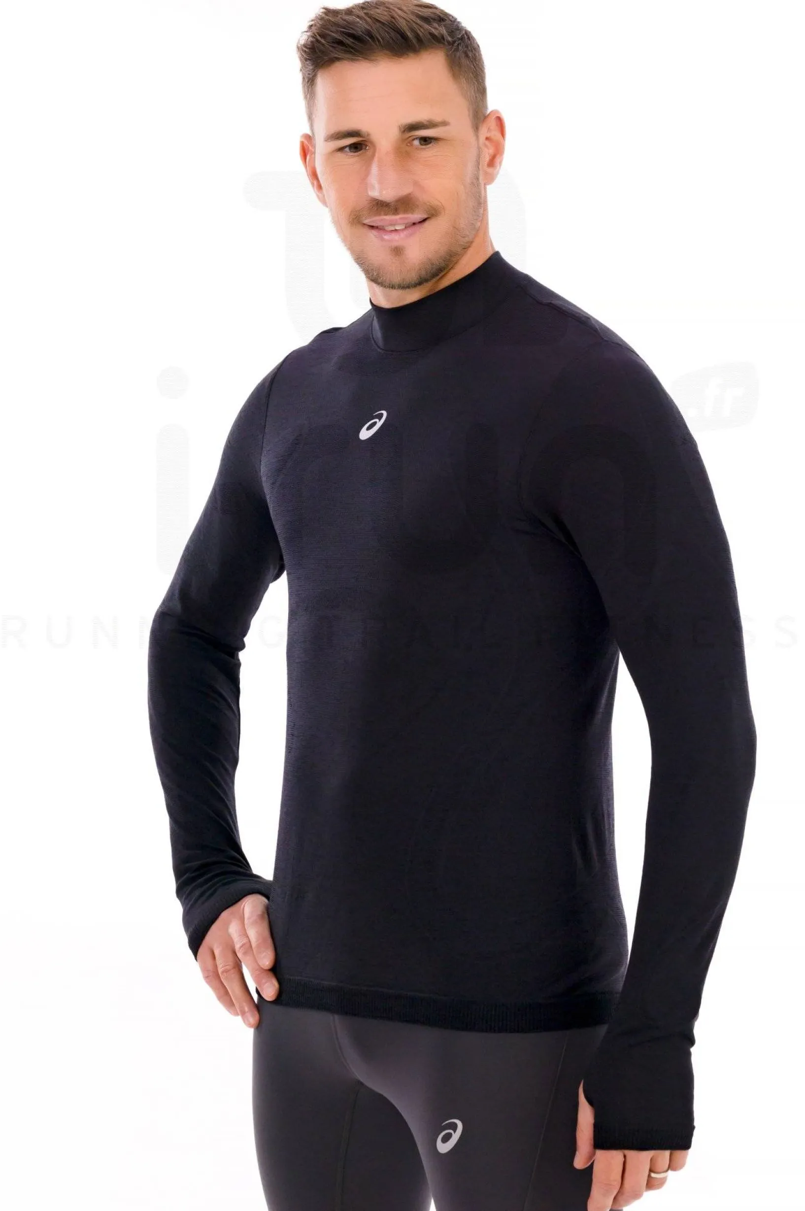 Homme Asics Manches Longues^Road Winter Seamless