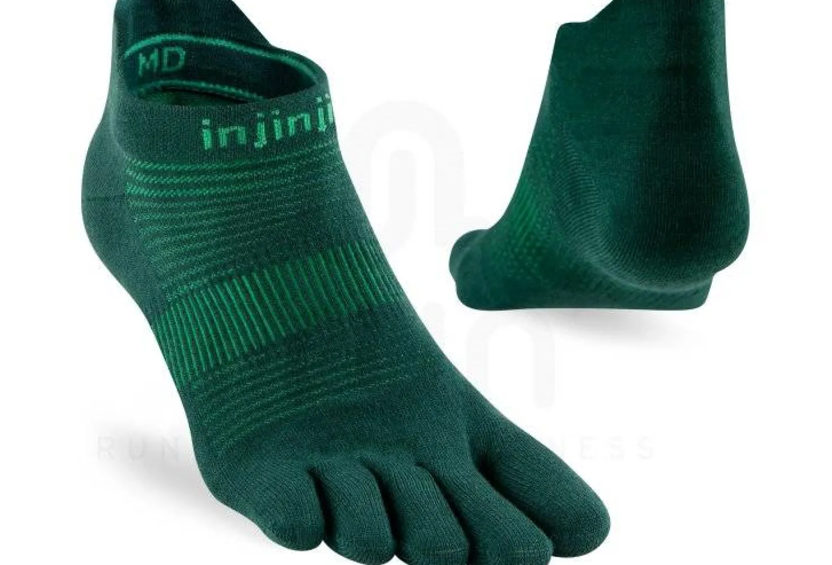 Injinji Chaussettes^Run Lightweight No-Show Coolmax
