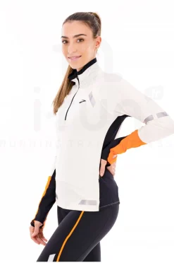 Femme Brooks Manches Longues^Run Visible 1/2 Zip 2.0 femme