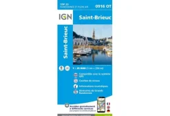 Carte IGN Cartes^Saint-Brieuc 0916OT