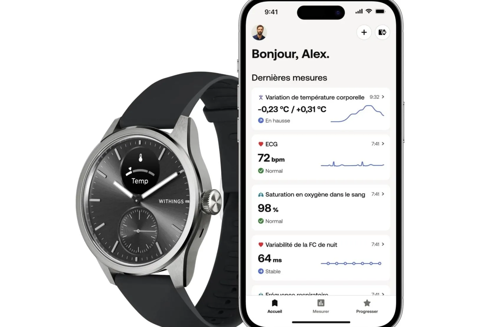 Withings Cardio-Gps^ScanWatch 2