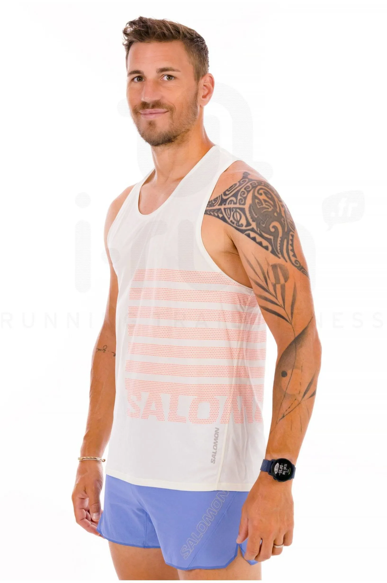 Homme Salomon Débardeurs^Sense Aero GFX