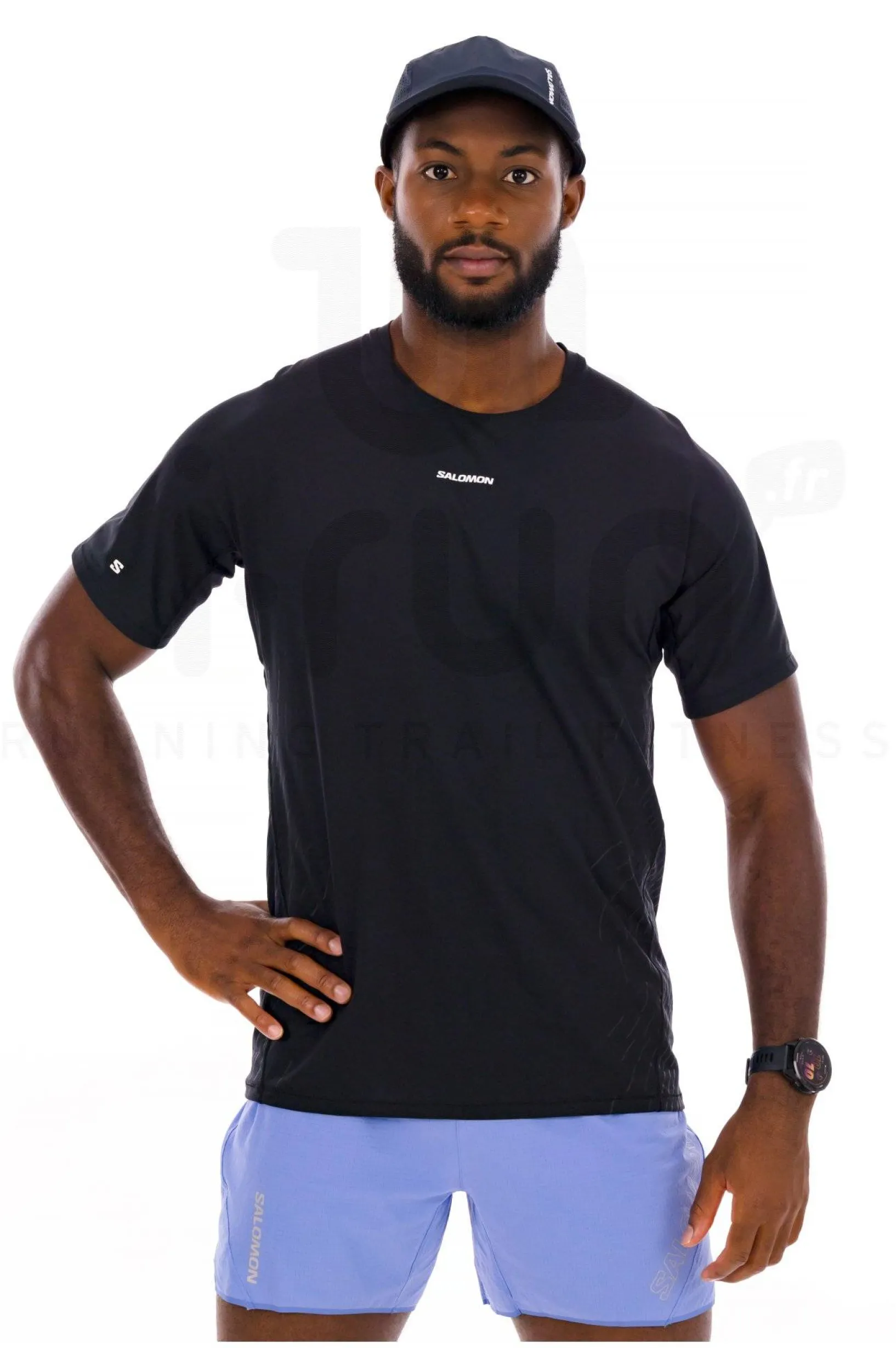 Homme Salomon Manches Courtes^Sense Aero GFX