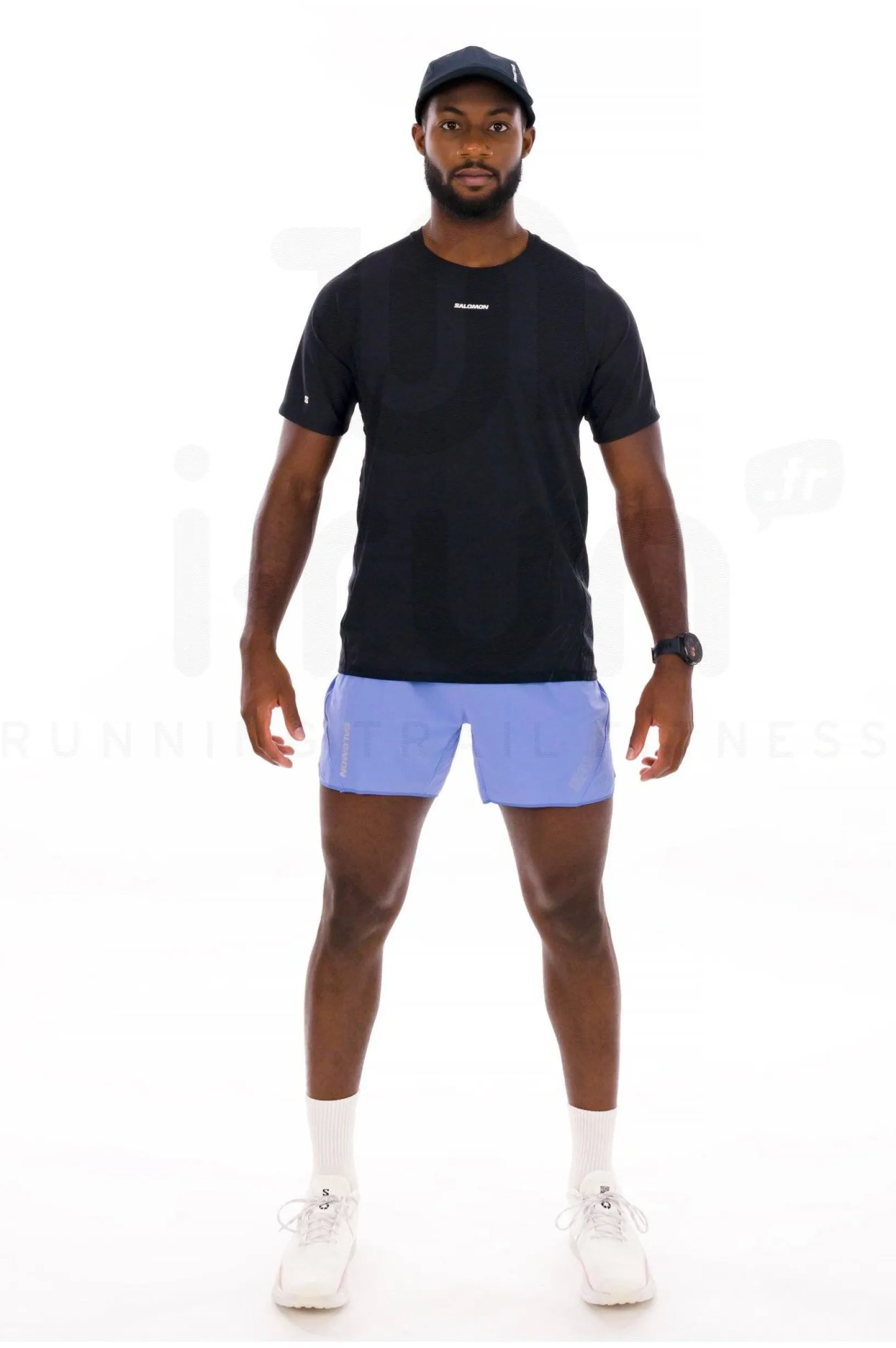 Homme Salomon Manches Courtes^Sense Aero GFX