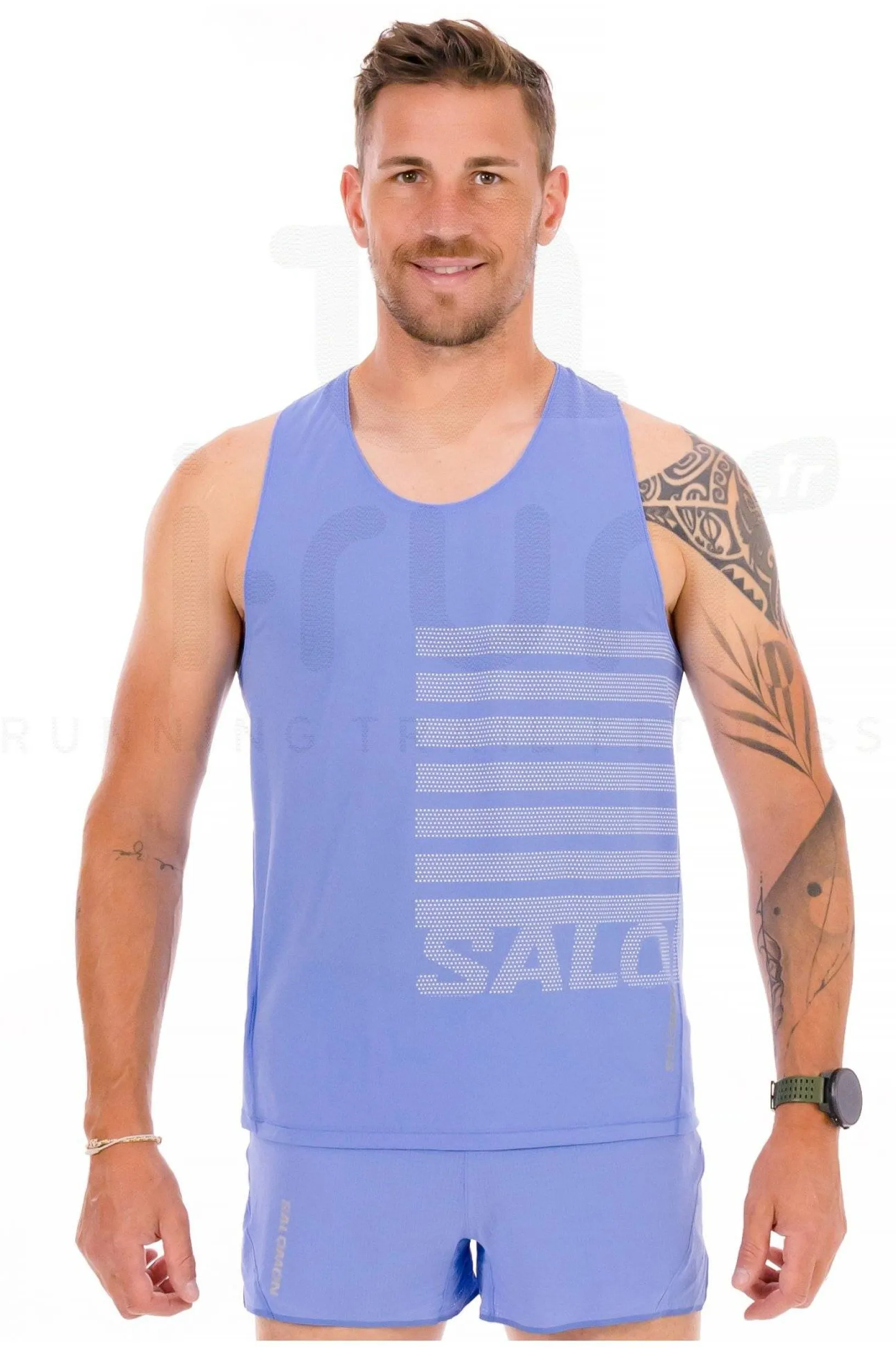 Homme Salomon Débardeurs^Sense Aero GFX