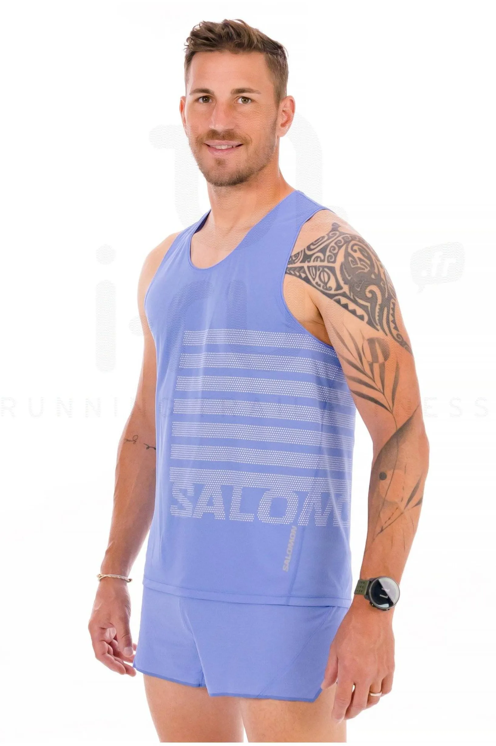 Homme Salomon Débardeurs^Sense Aero GFX