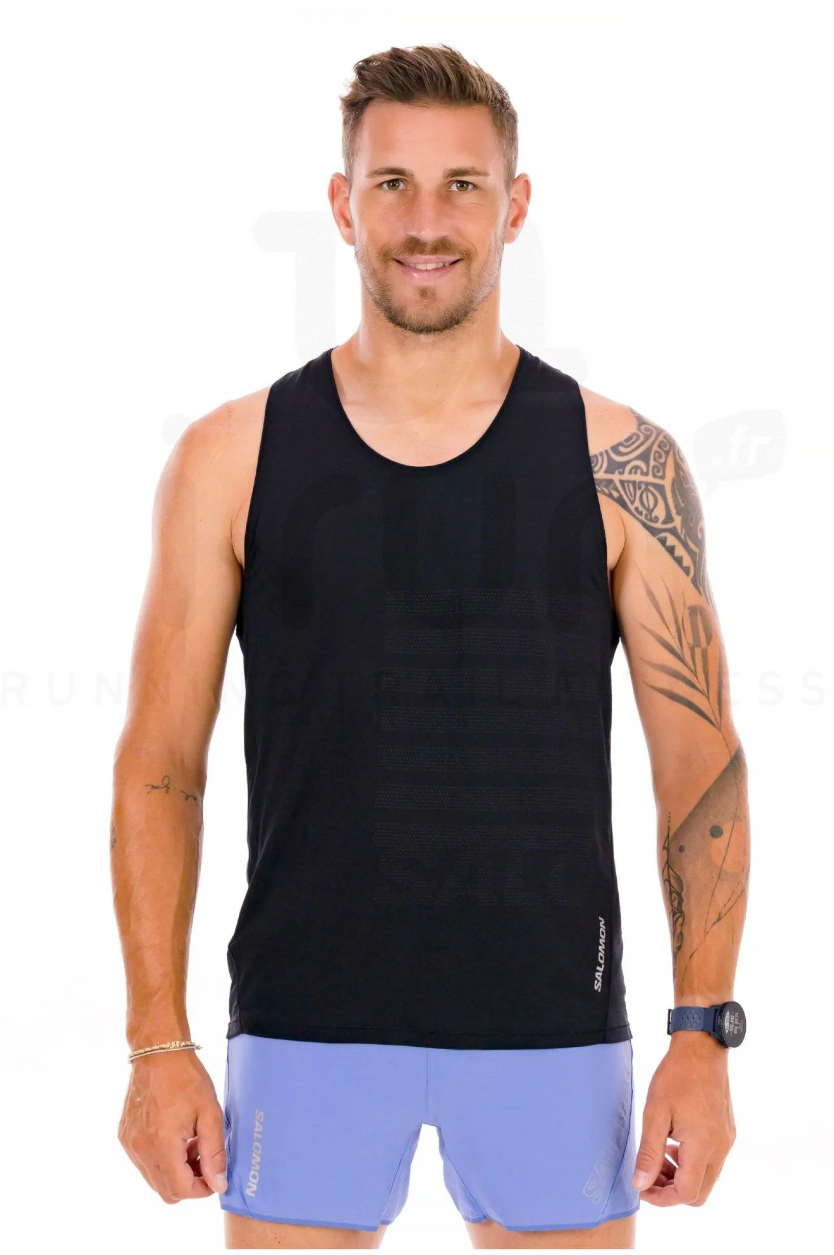 Homme Salomon Débardeurs^Sense Aero GFX