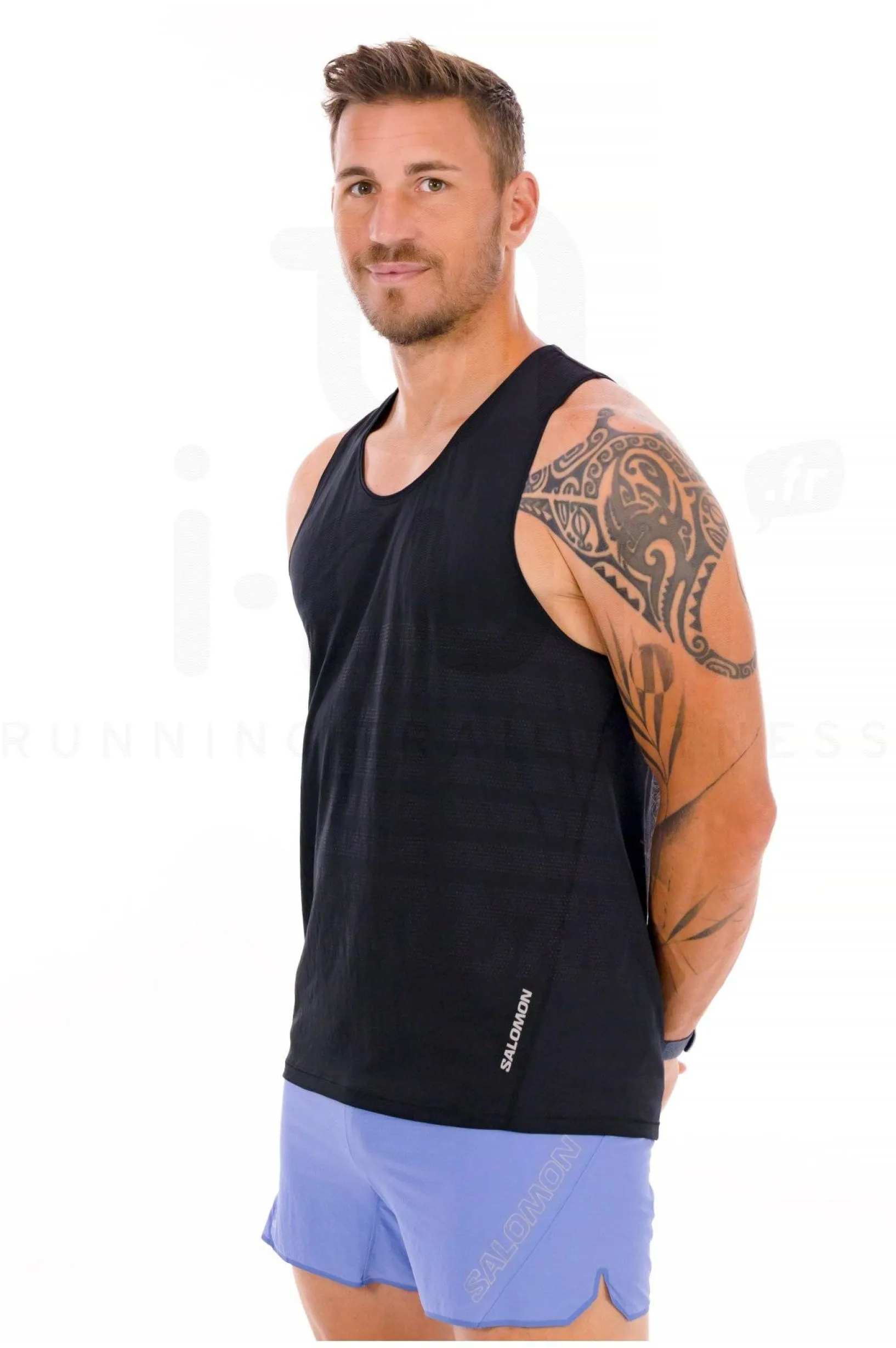 Homme Salomon Débardeurs^Sense Aero GFX