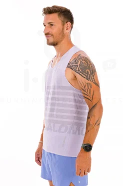 Homme Salomon Débardeurs^Sense Aero GFX