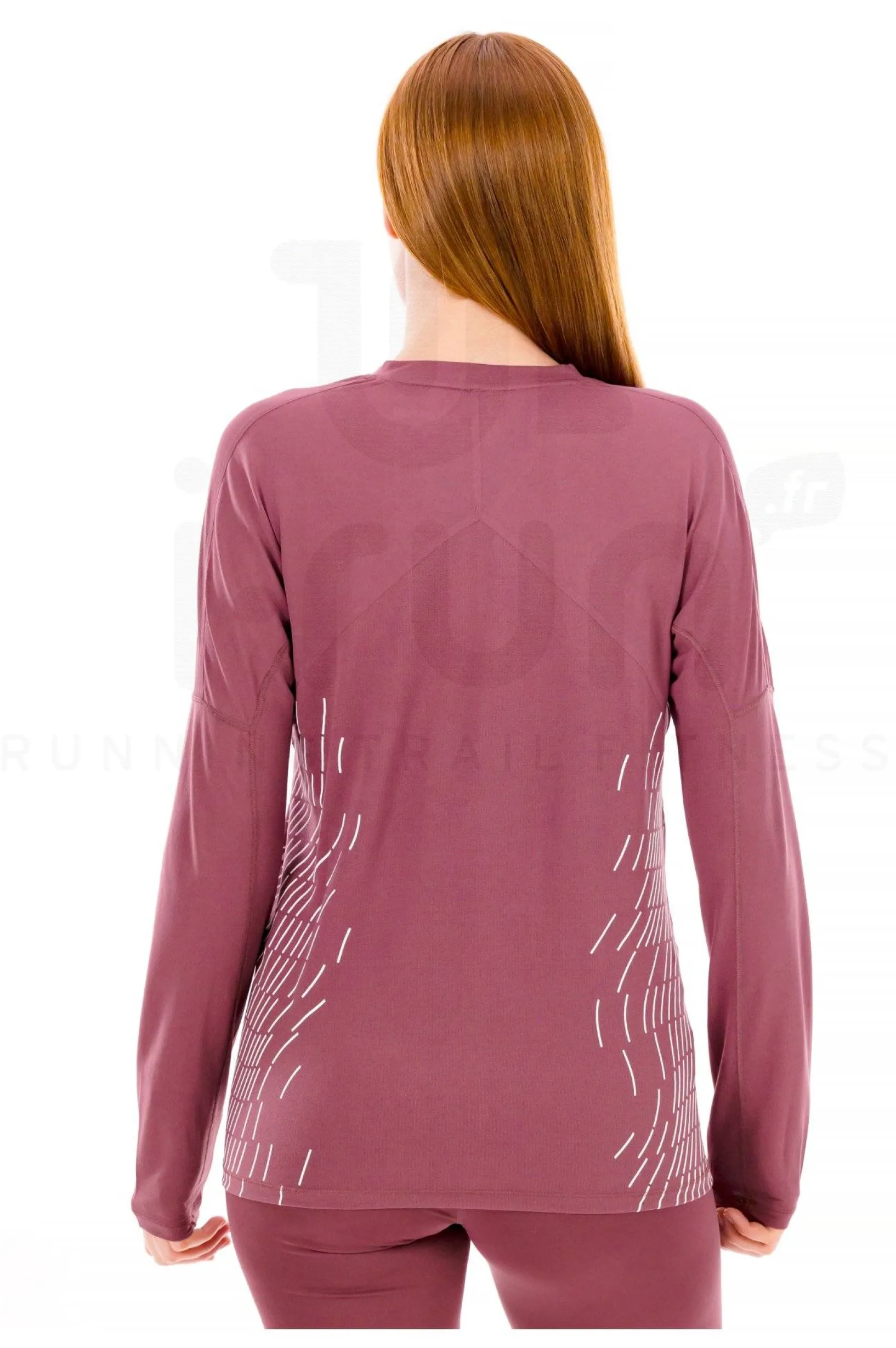 Femme Salomon Manches Longues^Sense Aero GFX femme