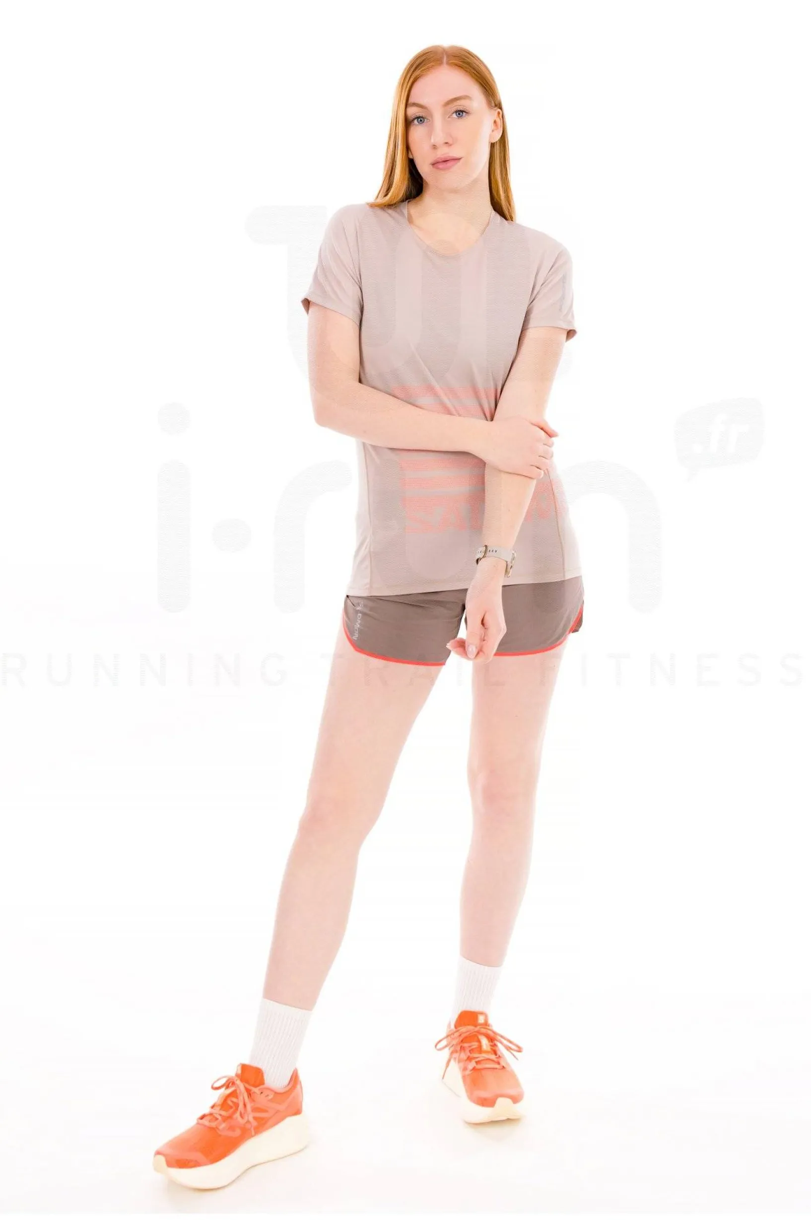 Femme Salomon Manches Courtes^Sense Aero GFX femme