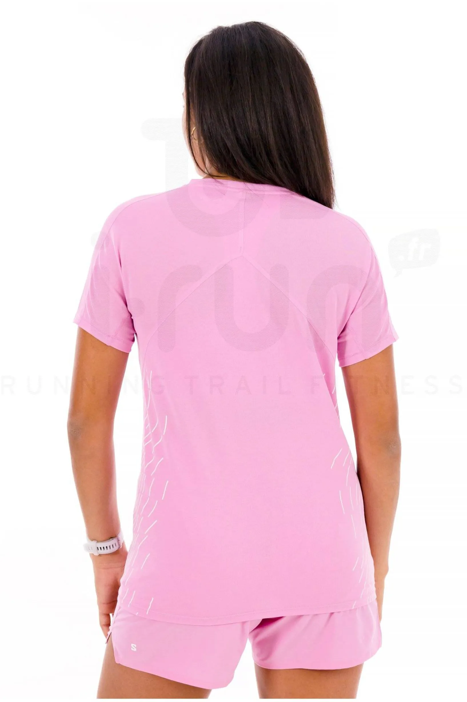 Femme Salomon Manches Courtes^Sense Aero GFX femme