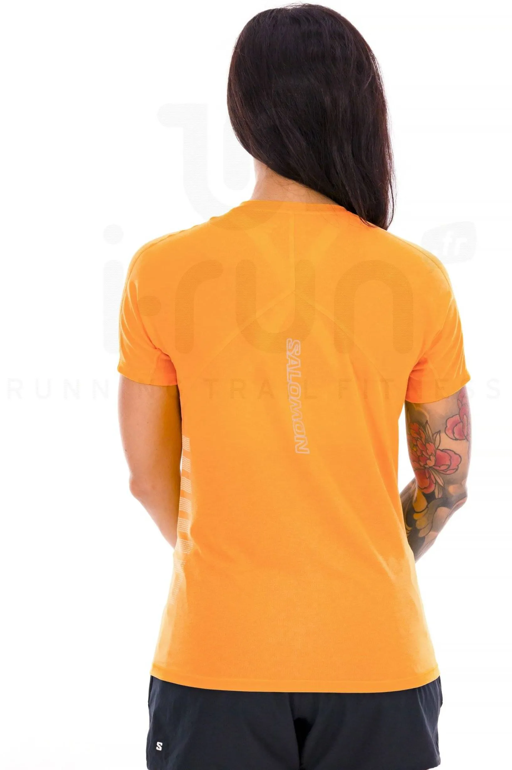 Femme Salomon Manches Courtes^Sense Aero GFX femme