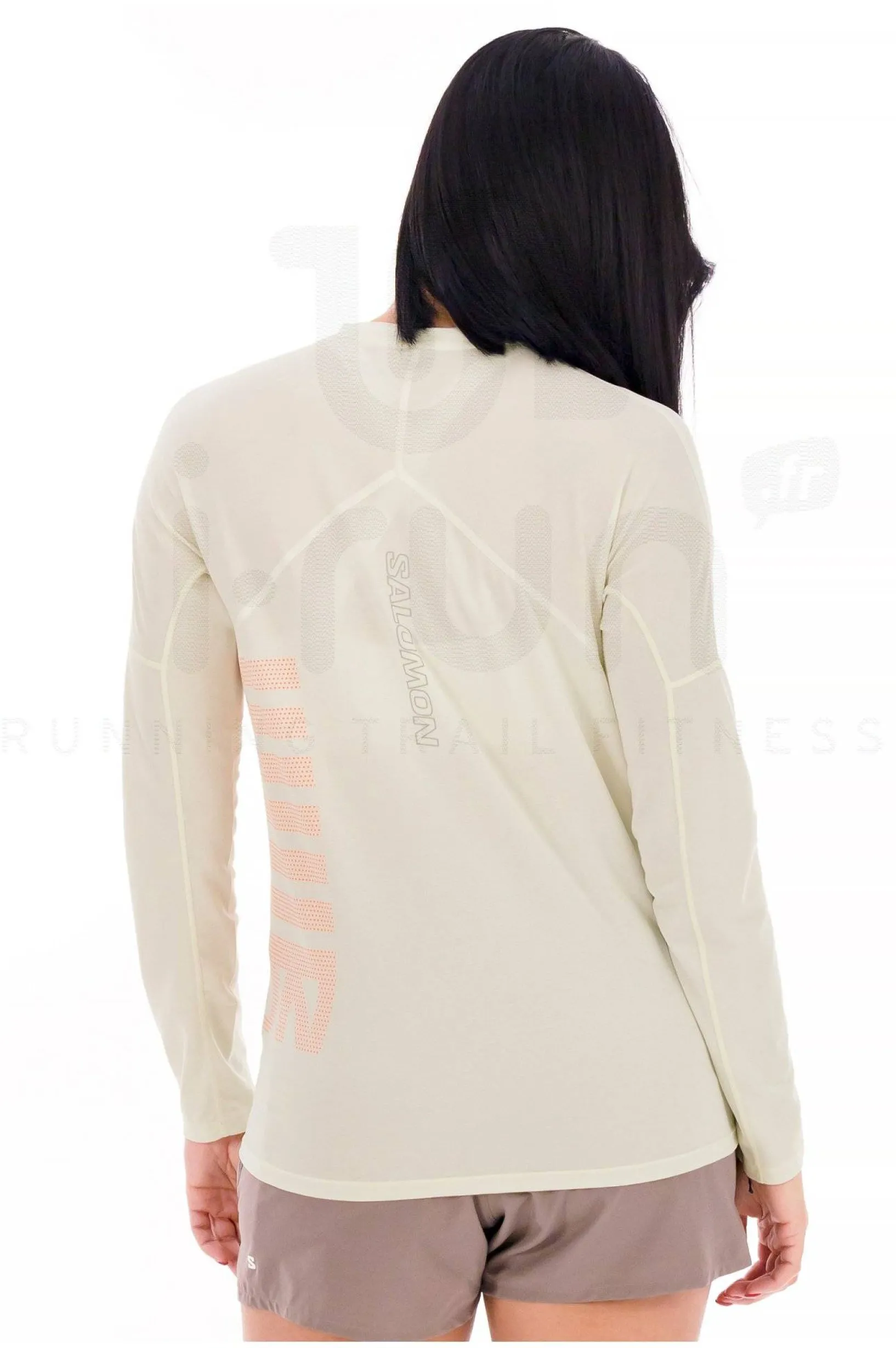 Femme Salomon Manches Longues^Sense Aero GFX femme