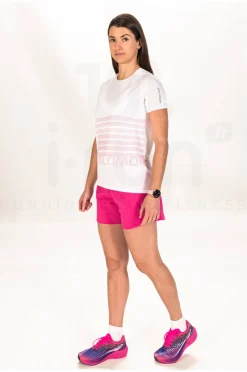 Femme Salomon Manches Courtes^Sense Aero GFX femme