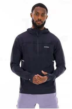 Homme Salomon Manches Longues^Sense Aero Hybrid 1/4 Zip