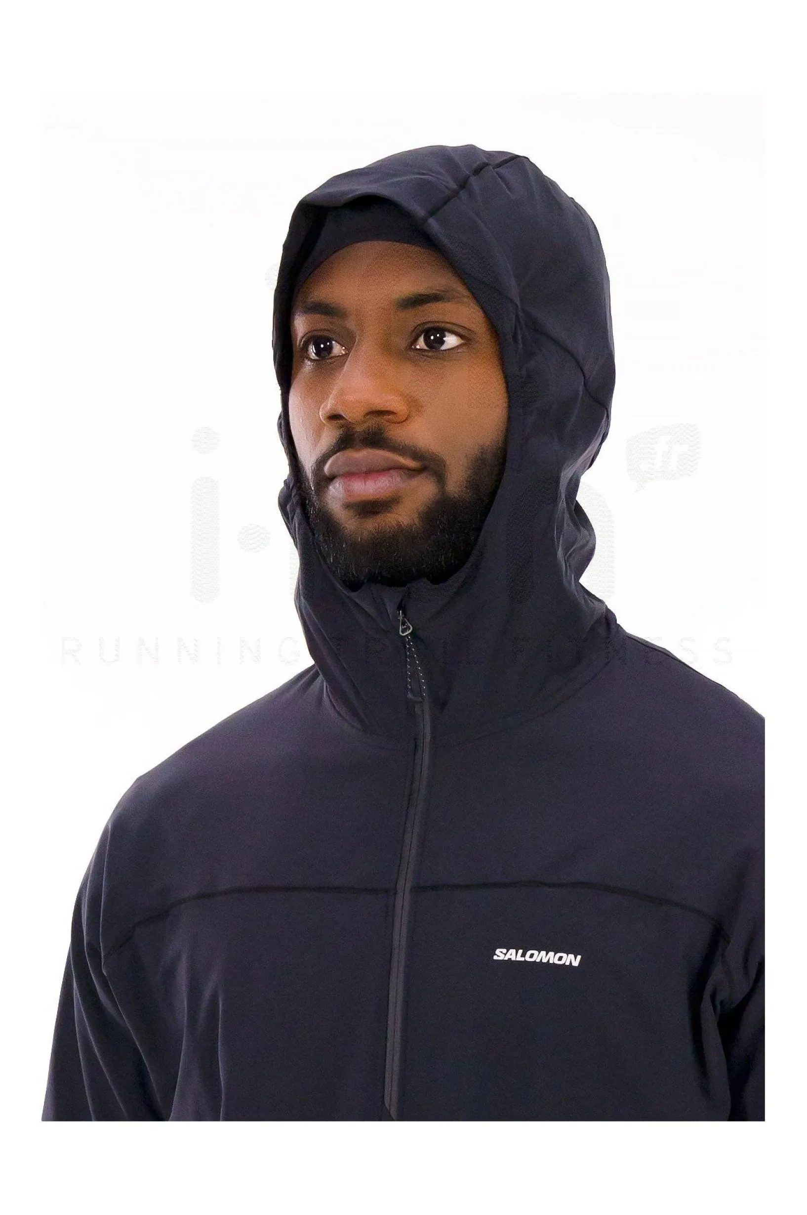 Homme Salomon Manches Longues^Sense Aero Hybrid 1/4 Zip