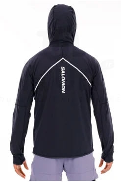 Homme Salomon Manches Longues^Sense Aero Hybrid 1/4 Zip