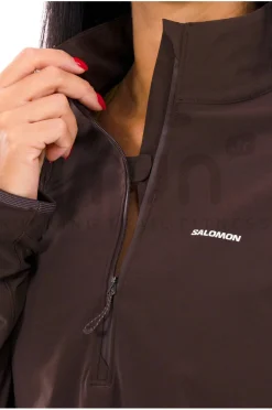 Femme Salomon Manches Longues^Sense Aero Hybrid Cropped femme