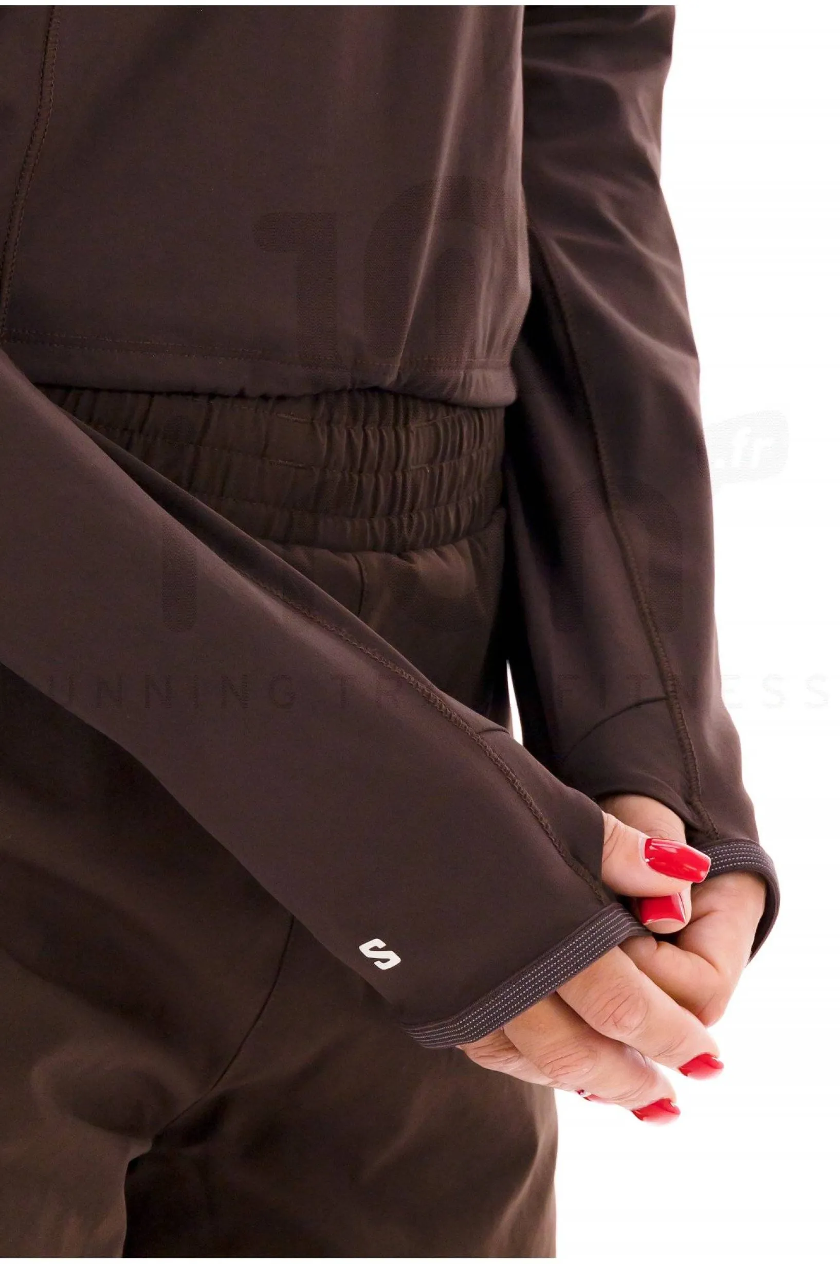 Femme Salomon Manches Longues^Sense Aero Hybrid Cropped femme