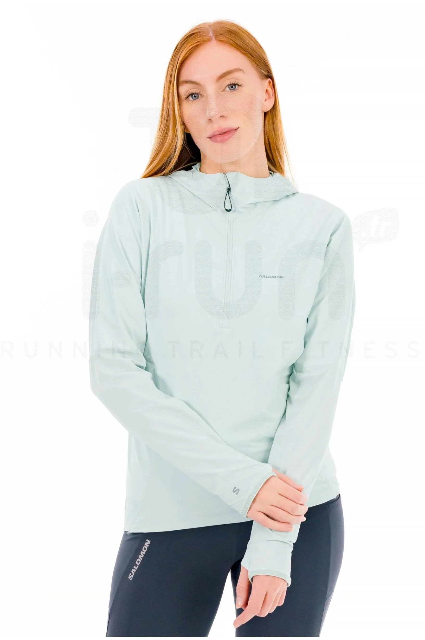 Femme Salomon Manches Longues^Sense Aero Hybrid W femme