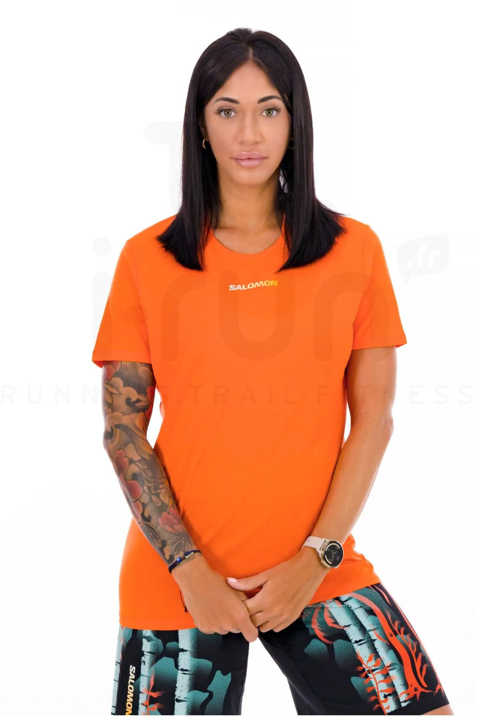 Femme Salomon Manches Courtes^Sense Aero Limited Courtney Edition femme