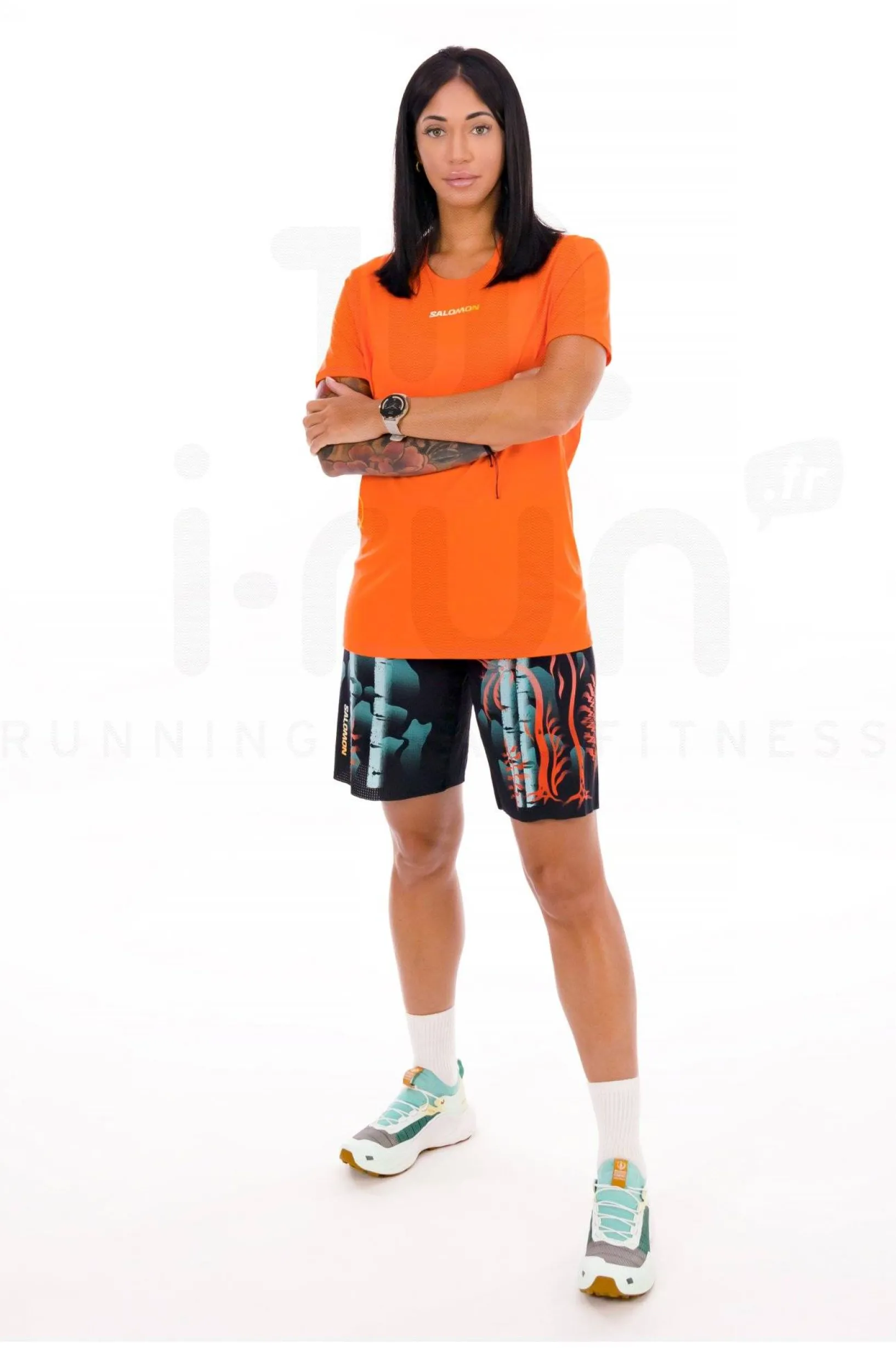 Femme Salomon Manches Courtes^Sense Aero Limited Courtney Edition femme