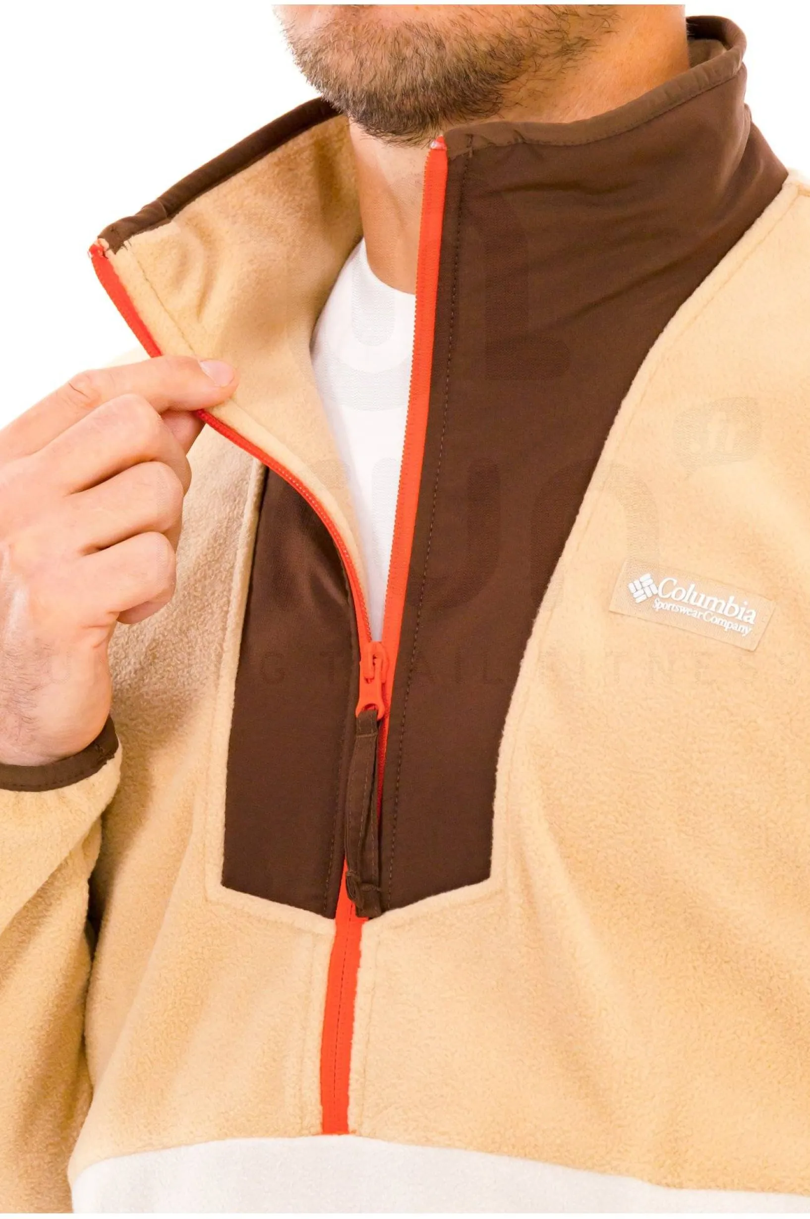 Homme Columbia Polaires^Sequoia Grove 1/2 zip Fleece
