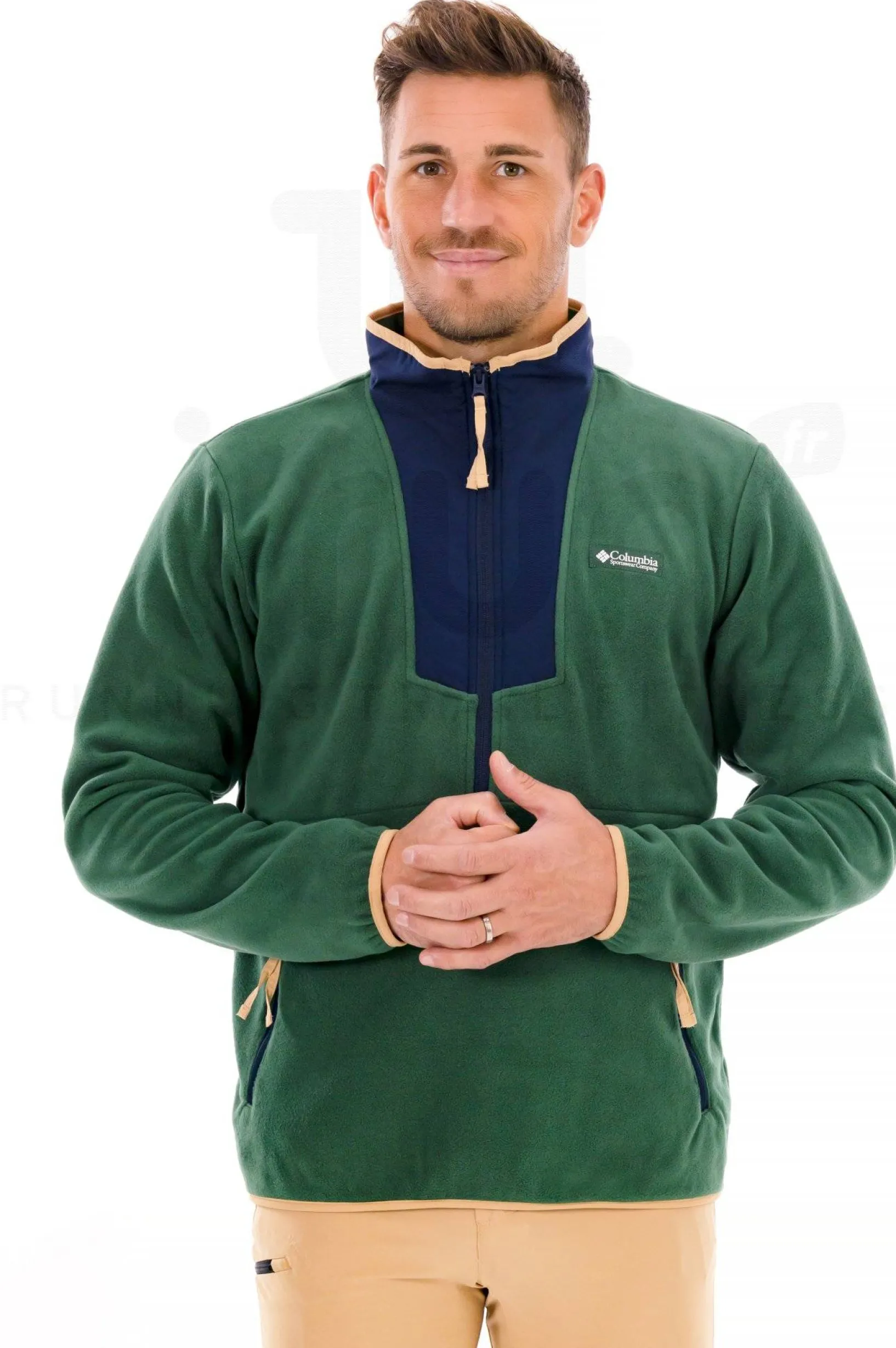 Homme Columbia Polaires^Sequoia Grove 1/2 zip Fleece