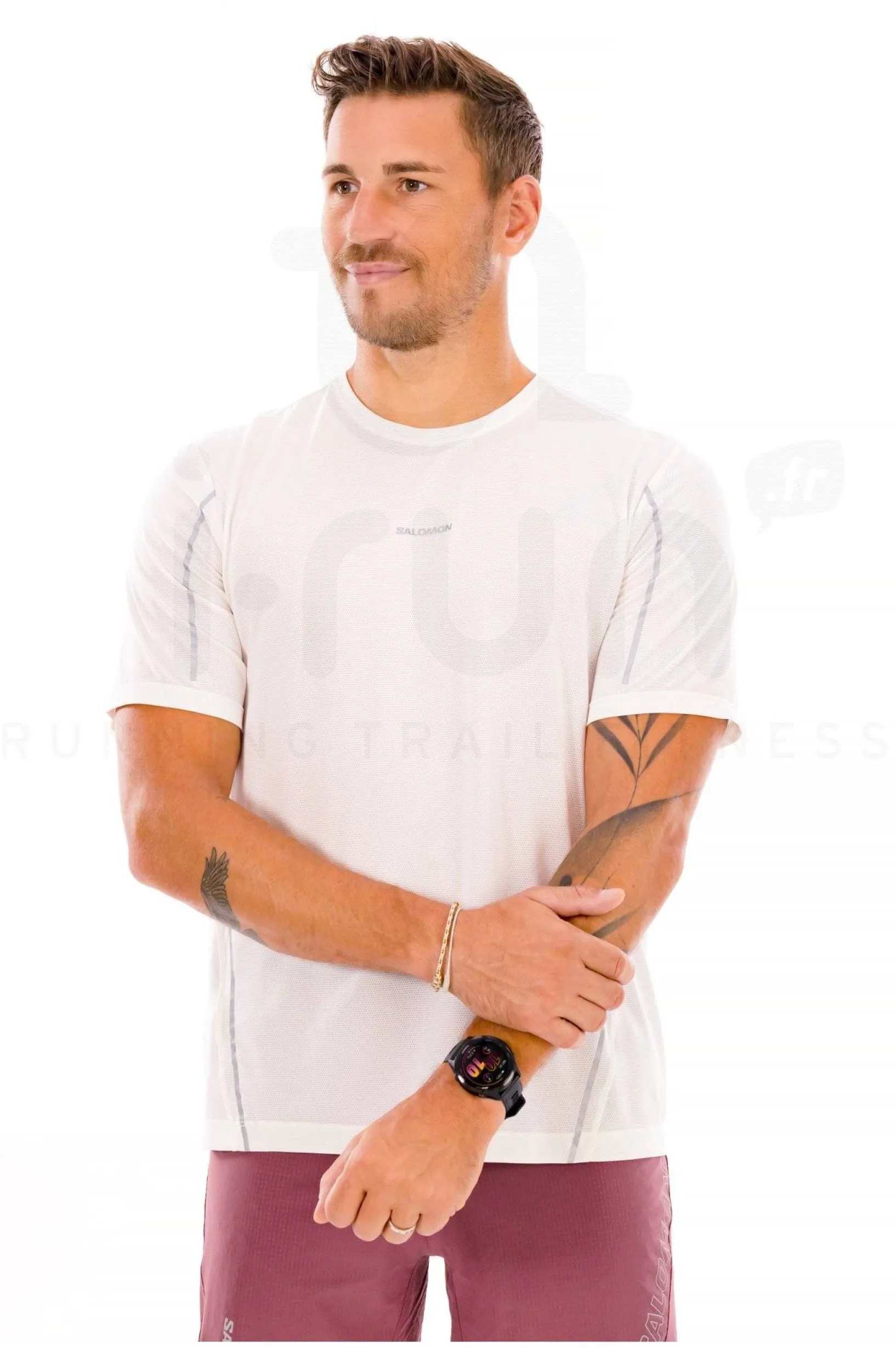 Homme Salomon Manches Courtes^SHAKEout CORE STELLAR