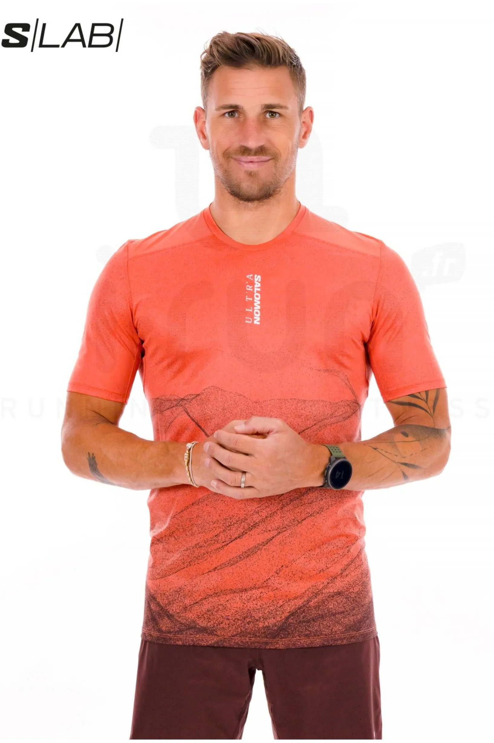Homme Salomon Manches Courtes^S-Lab Ultra