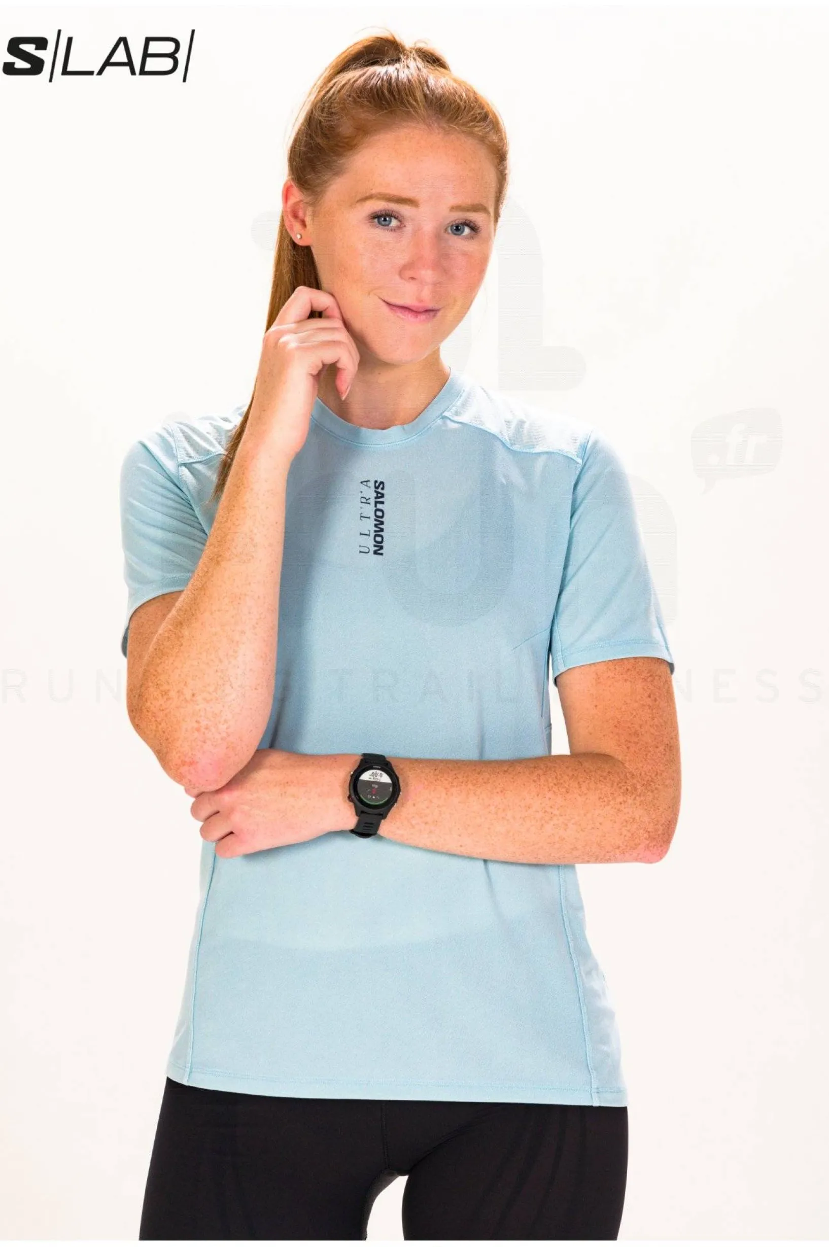 Femme Salomon Manches Courtes^S-Lab Ultra W femme