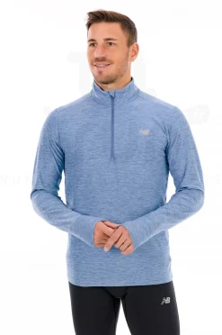 Homme New Balance Manches Longues^Sport Space Dye 1/2 Zip