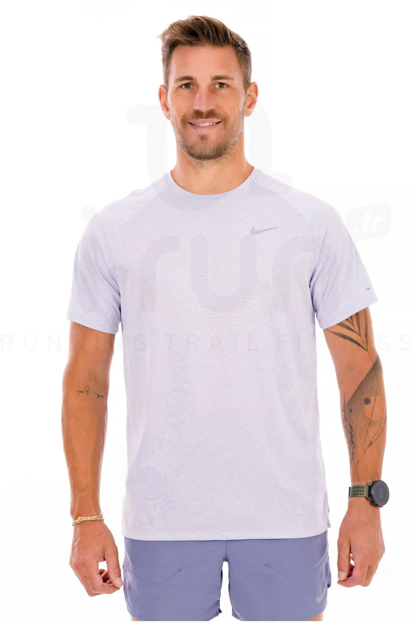 Homme Nike Manches Courtes^Stride