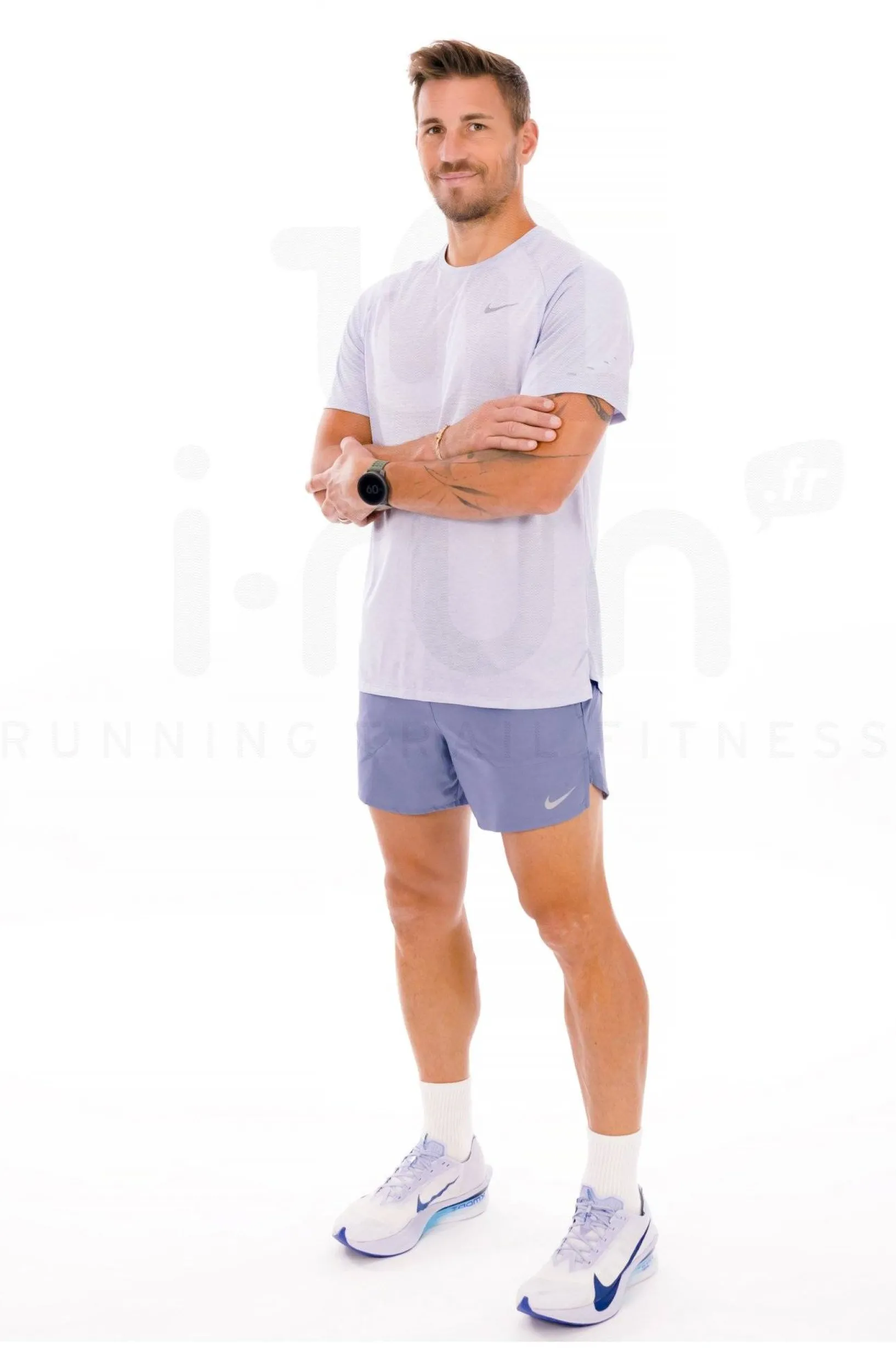 Homme Nike Manches Courtes^Stride