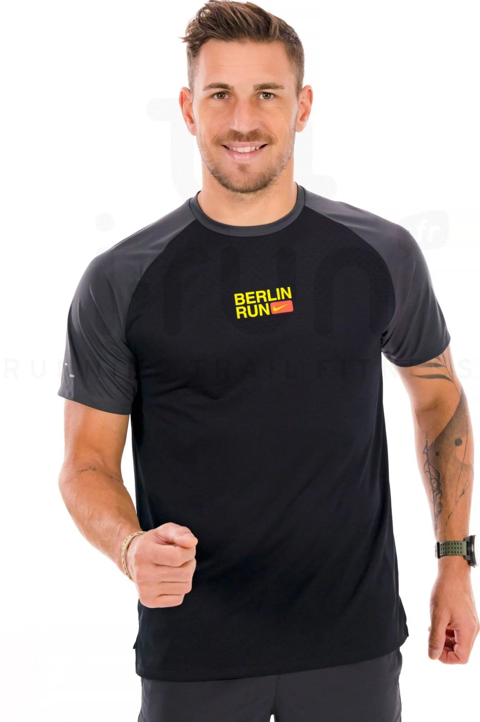 Homme Nike Manches Courtes^Stride