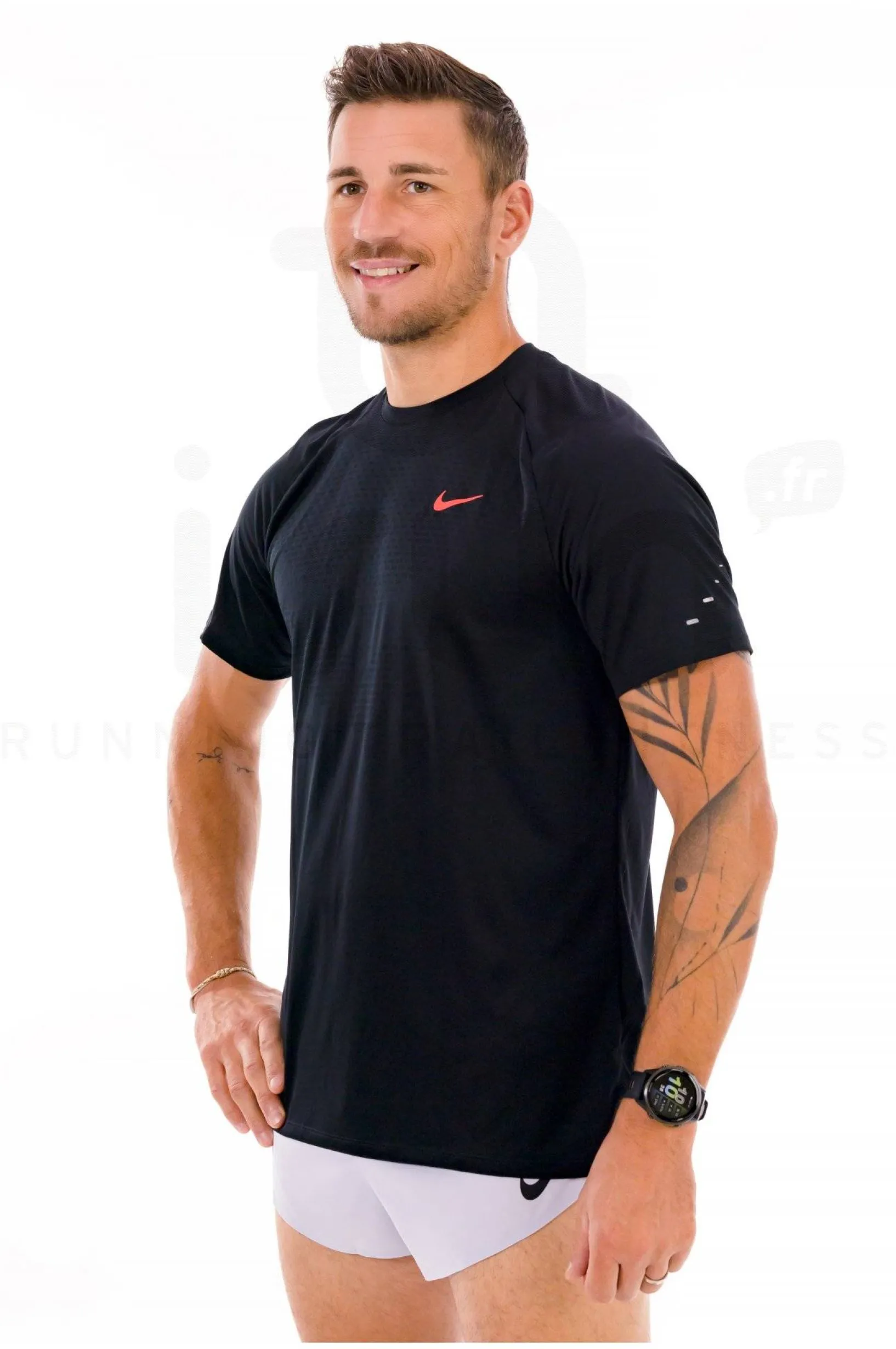 Homme Nike Manches Courtes^Stride