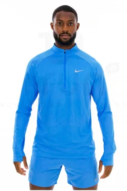 Homme Nike Manches Longues^Stride 1/4 Zip