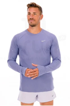 Homme Nike Manches Longues^Stride Waffle Crew