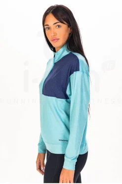 Femme Saucony Manches Longues^Sunday 1/4 Zip W femme